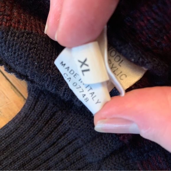 Bally Wool Herringbone Pocketed Sweater - Picture 6 of 6